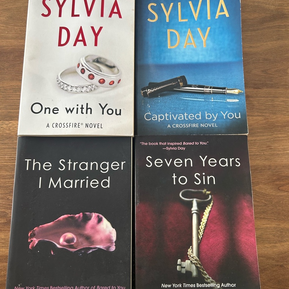Paperback Novel Collection - author Sylvia Day